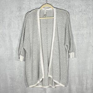 Aéropostale – Gray/White – Open Knit Cardigan – XS